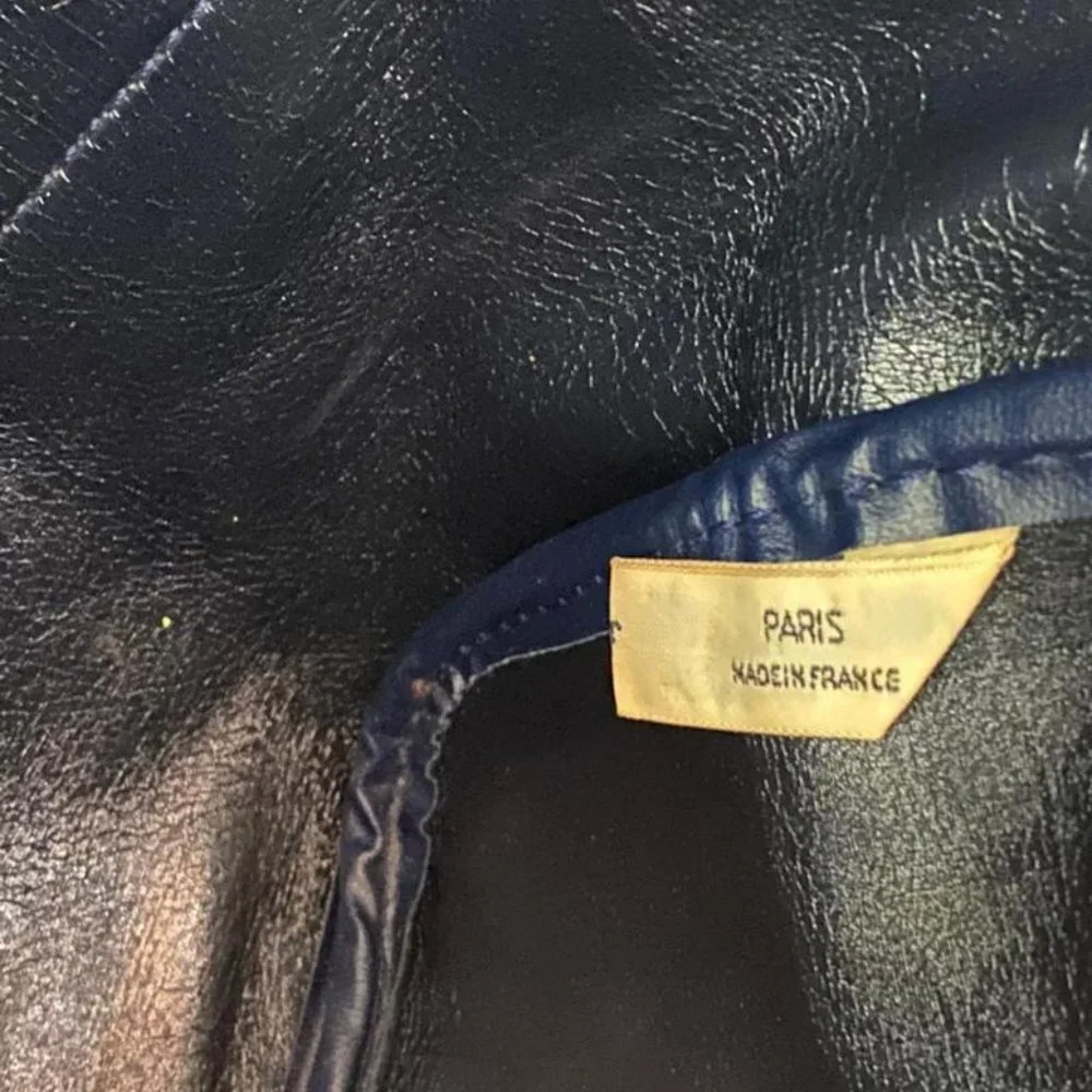 Dior Blue Oblique Monogram Boston Navy Duffle